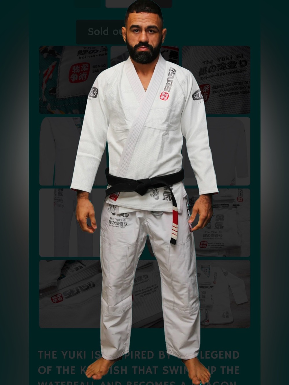 Senso Yuki Gi |  Jiu-Jitsu Gi | size A2